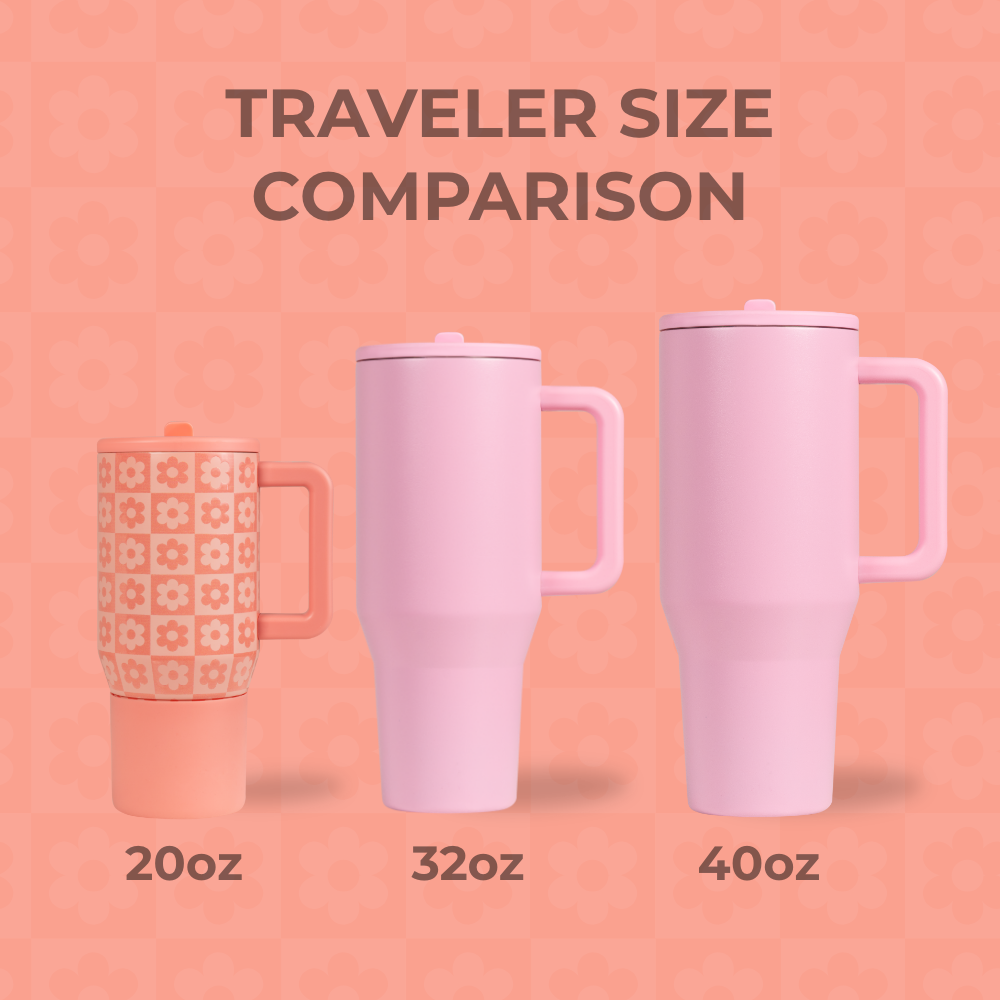 Daisy Checkers - Traveler (20oz)